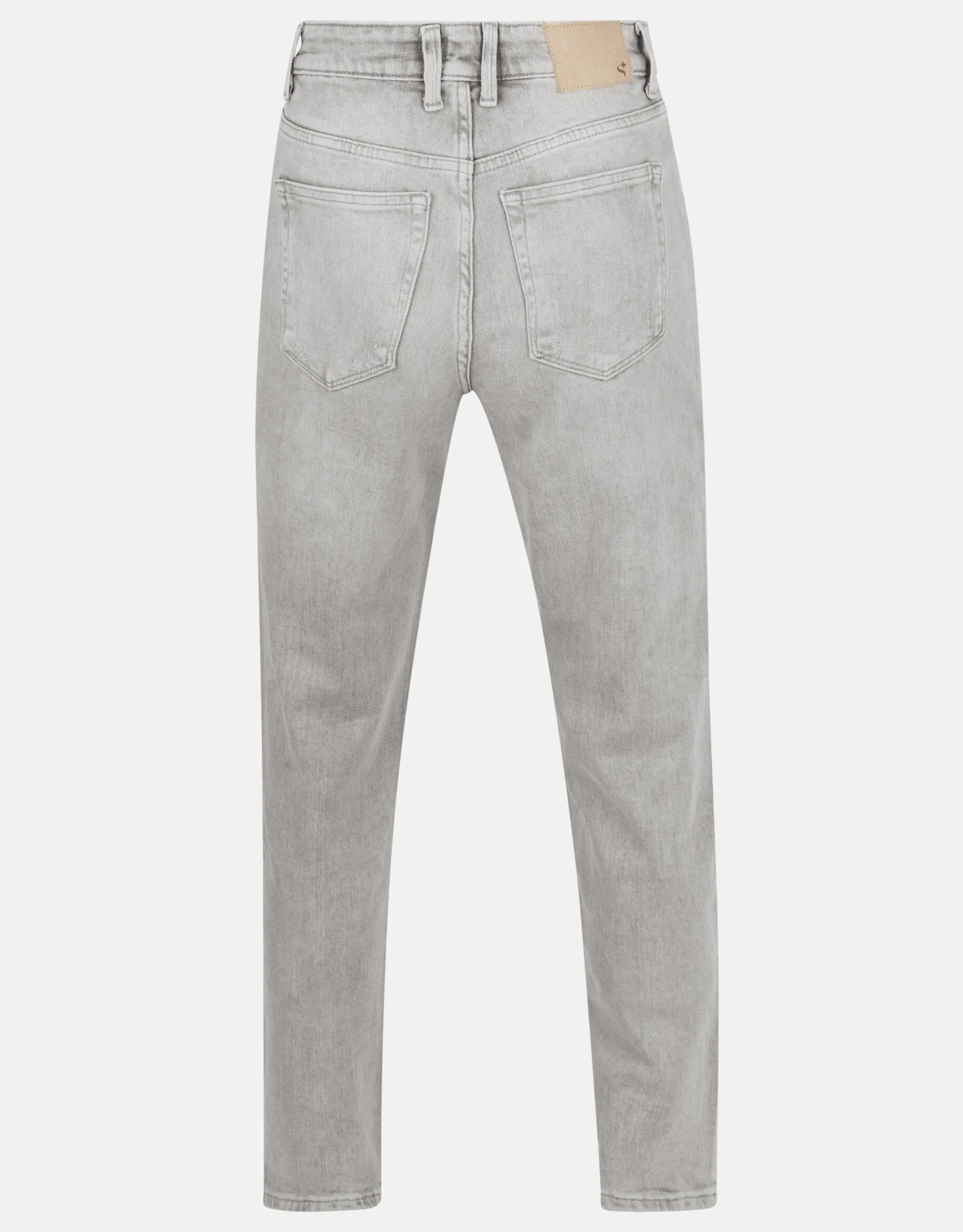 Shoeby Tapered Fit Jeans Lichtgrijs<DAMES Jeans