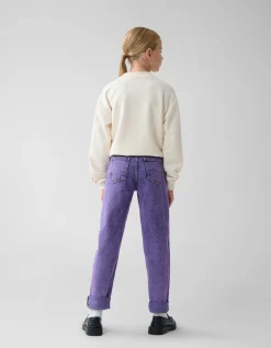 Shoeby Tapered Fit Jeans Washed Paars< Jeans