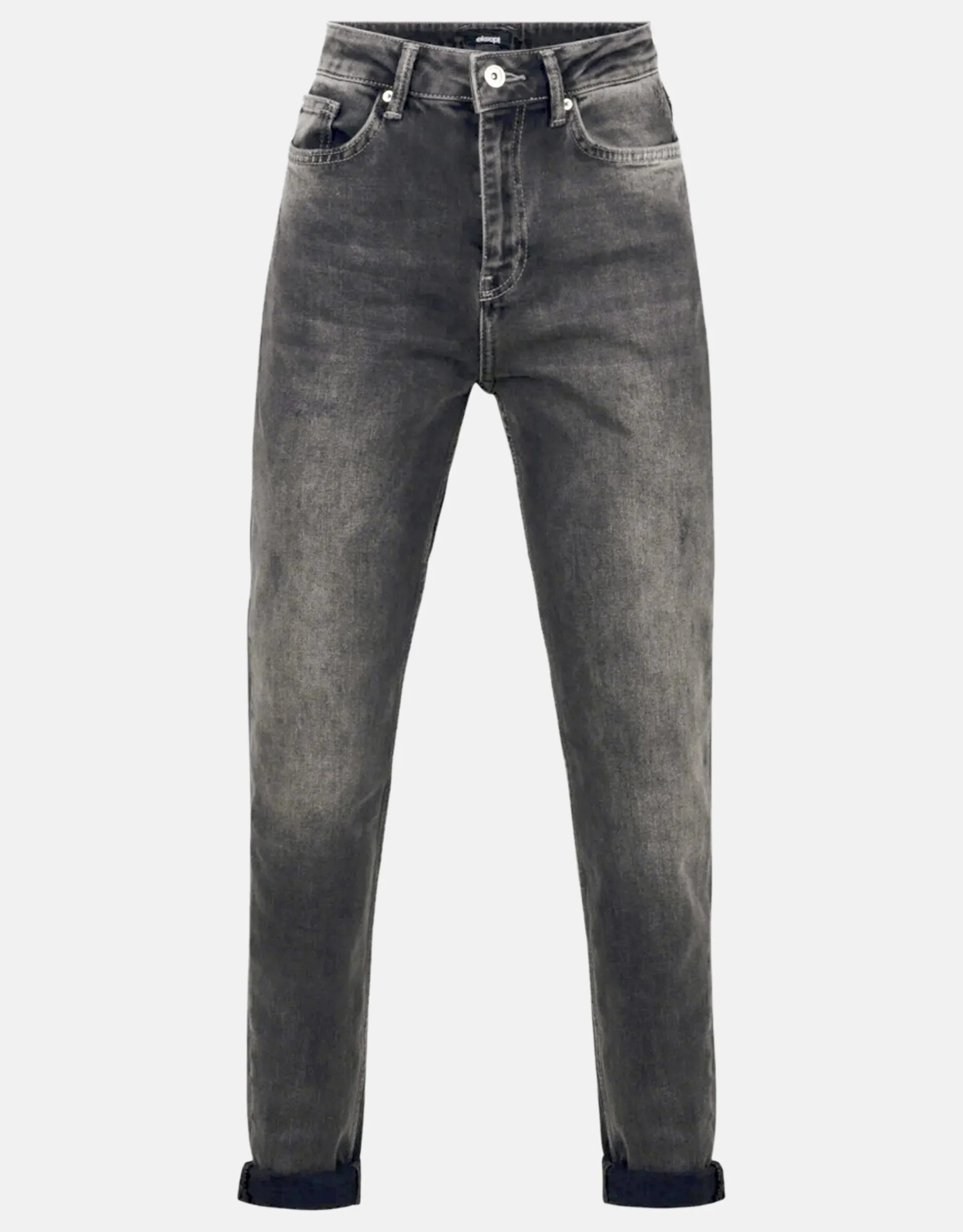 Shoeby Tapered Fit Jeans Zwart L29<DAMES Jeans