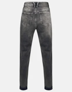 Shoeby Tapered Fit Jeans Zwart L29<DAMES Jeans