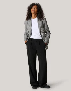 Shoeby Tekst Blazer Grijs<DAMES Blazers