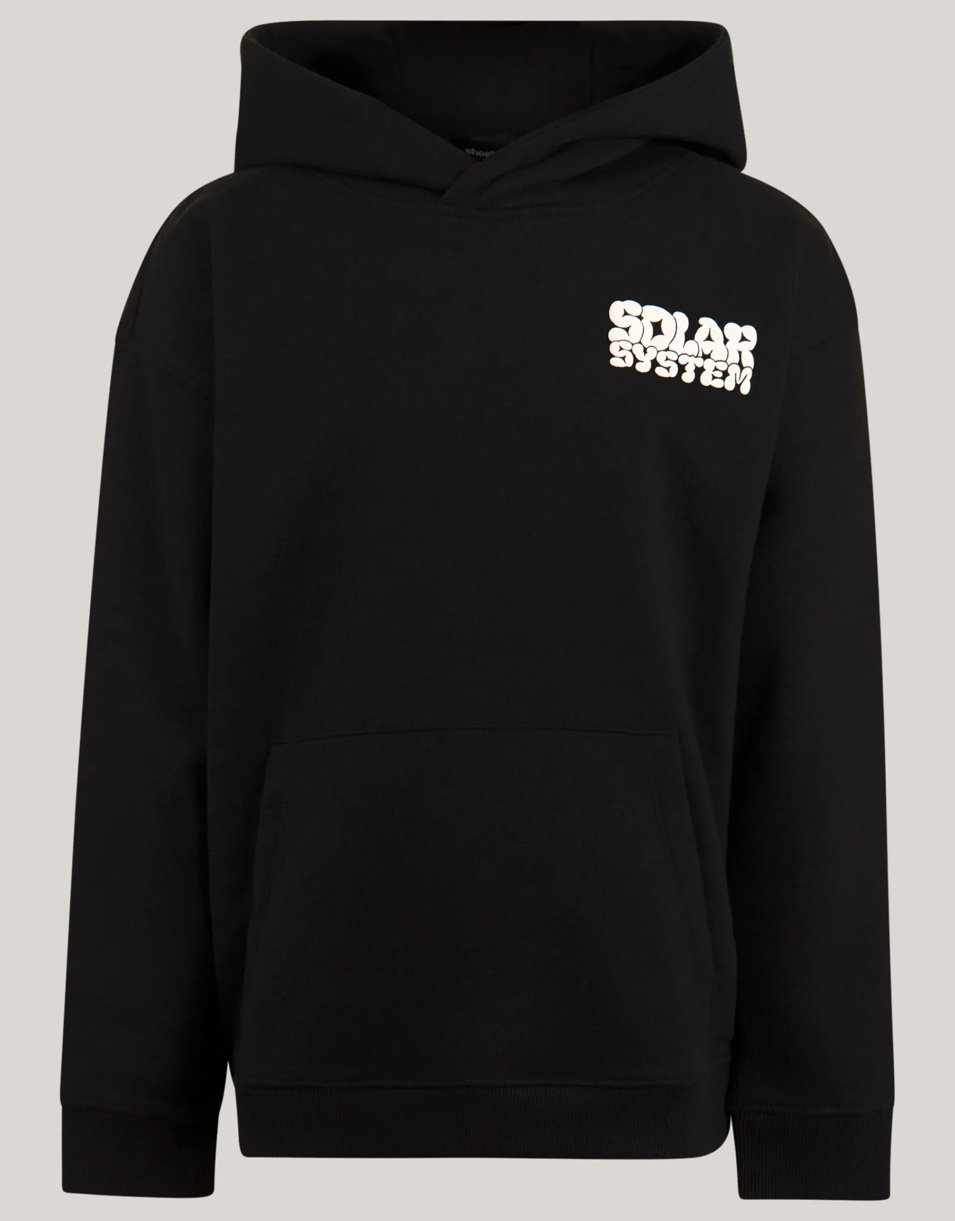 Shoeby Tekstprint Hoodie Zwart< Gebreide Truien|Hoodies