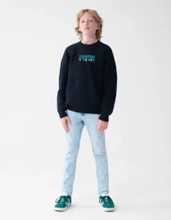 Shoeby Tekstprint Trui Zwart< Gebreide Truien