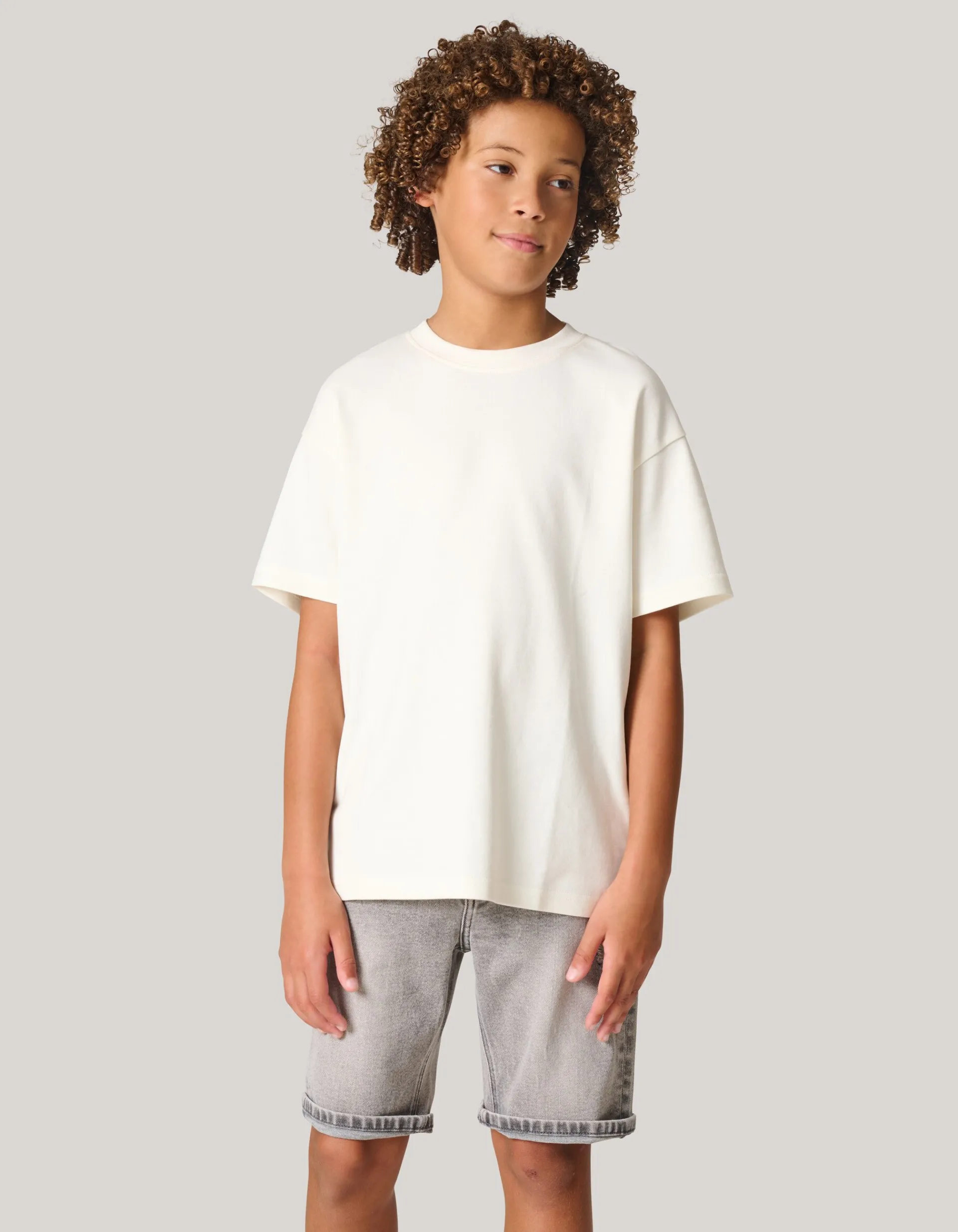 Shoeby Towelling Artwork T-shirt Gebroken Wit< T-Shirts