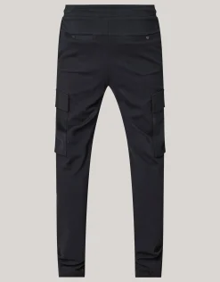 Shoeby Tricot Cargo Broek Zwart<Heren Broeken