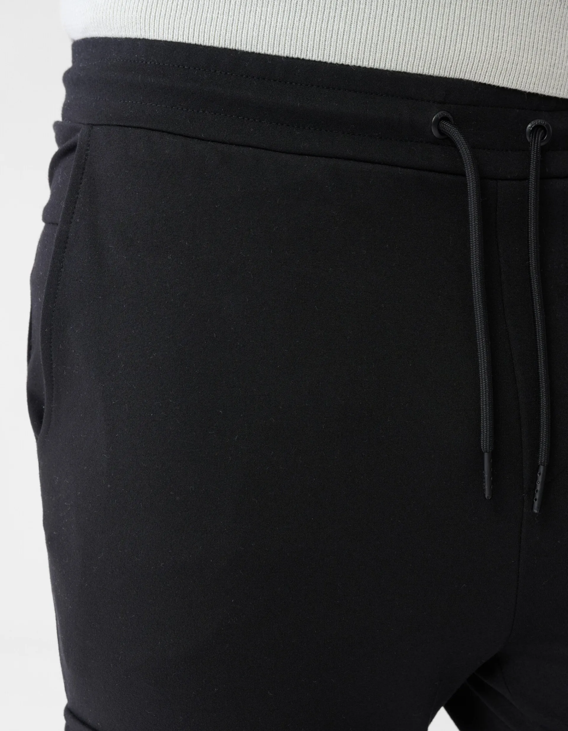 Shoeby Tricot Cargo Broek Zwart<Heren Broeken