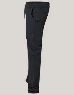 Shoeby Tricot Cargo Broek Zwart<Heren Broeken