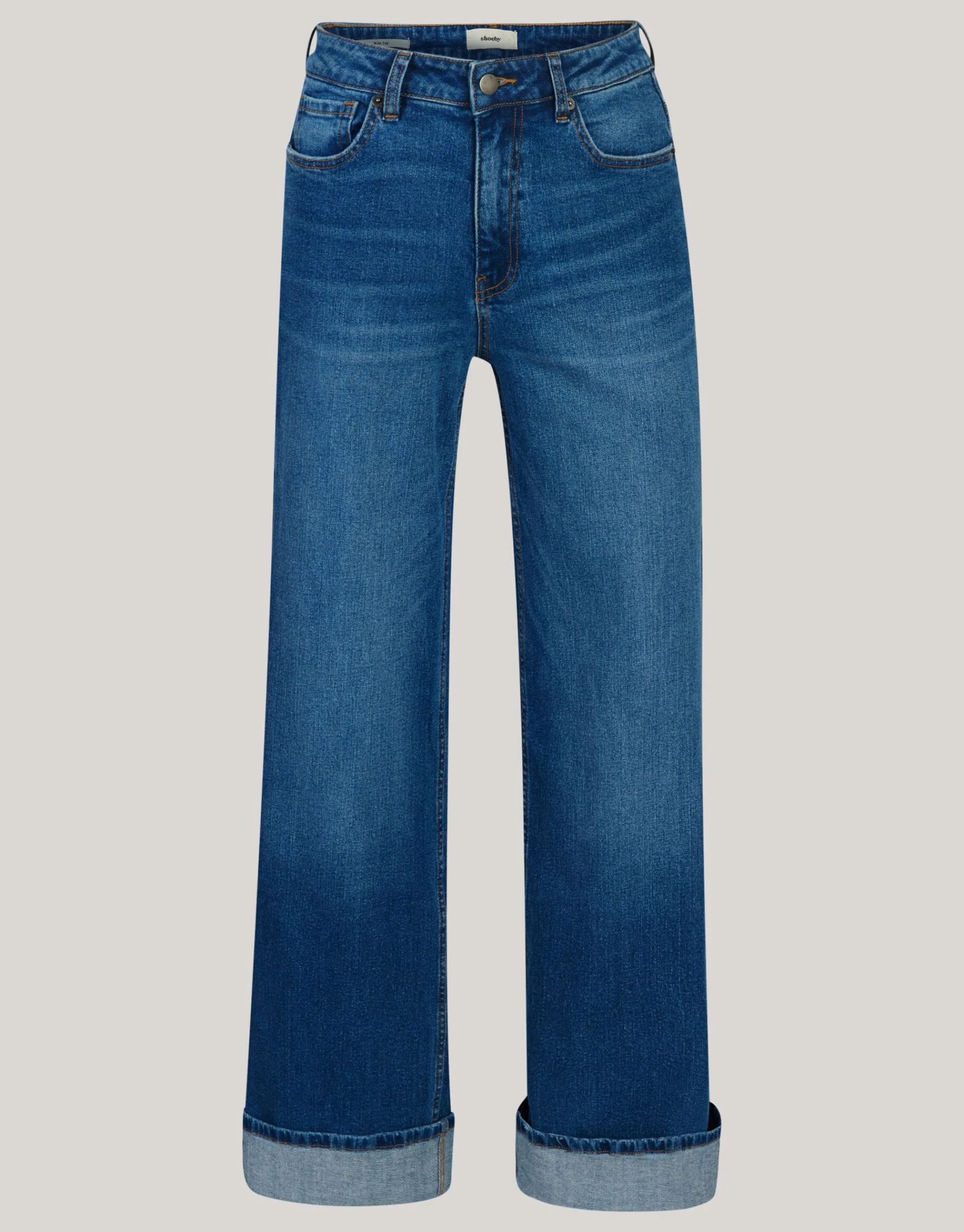 Shoeby Turn Up Wide Leg Fit Jeans By Mieke<DAMES Jeans