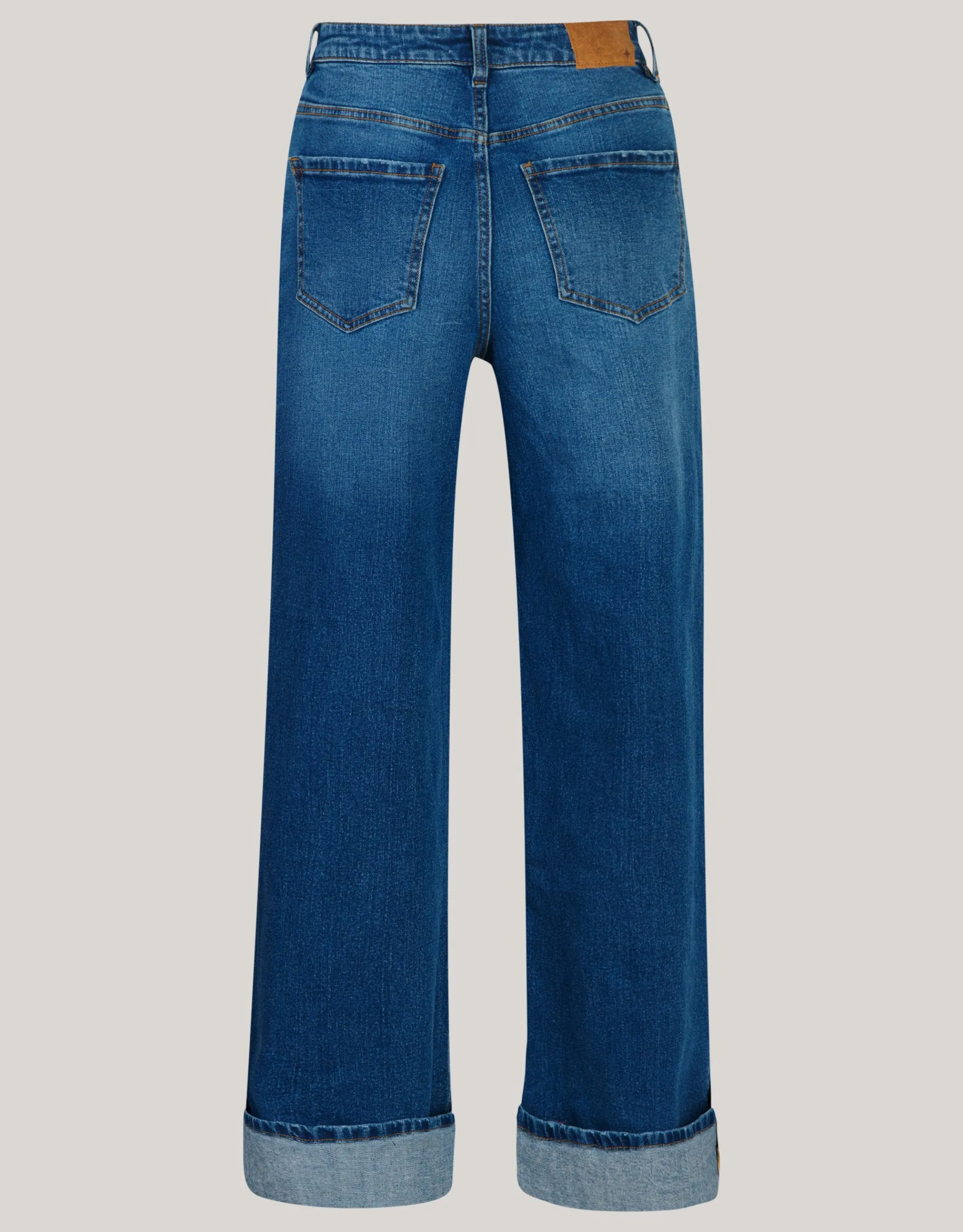 Shoeby Turn Up Wide Leg Fit Jeans By Mieke<DAMES Jeans