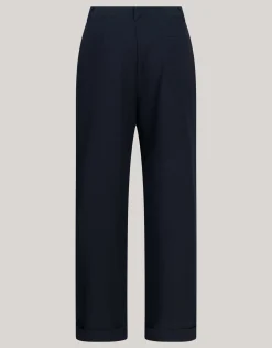 Shoeby Turnup Pantalon Zwart By Fred<DAMES Broeken