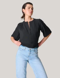 Shoeby Twist Top Zwart<DAMES Tops