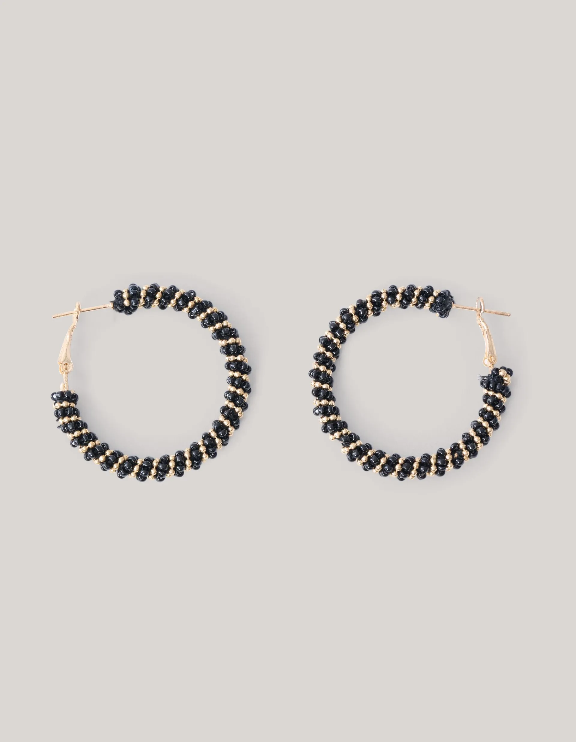 Shoeby Twisted Oorbellen Zwart<DAMES Sieraden
