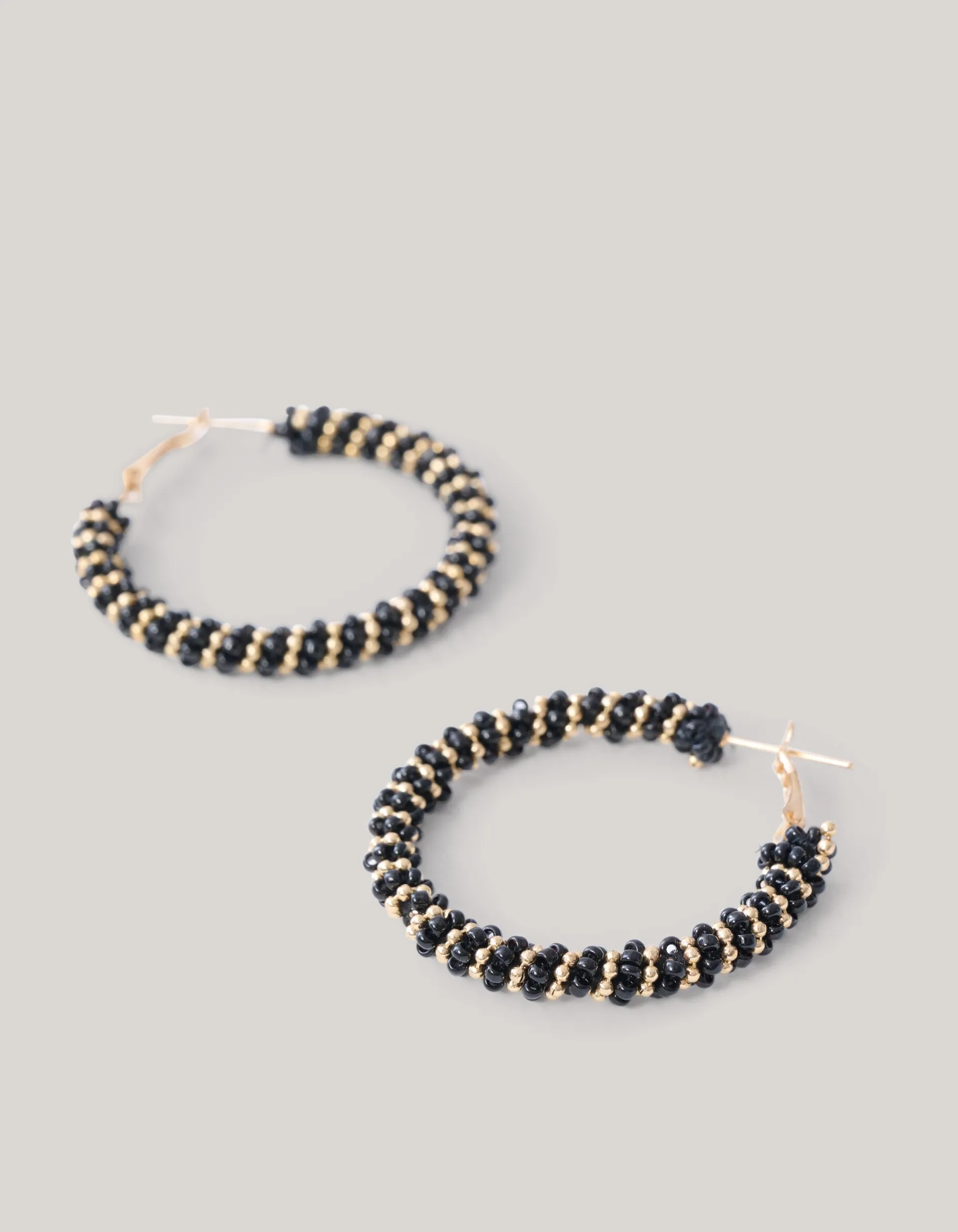 Shoeby Twisted Oorbellen Zwart<DAMES Sieraden