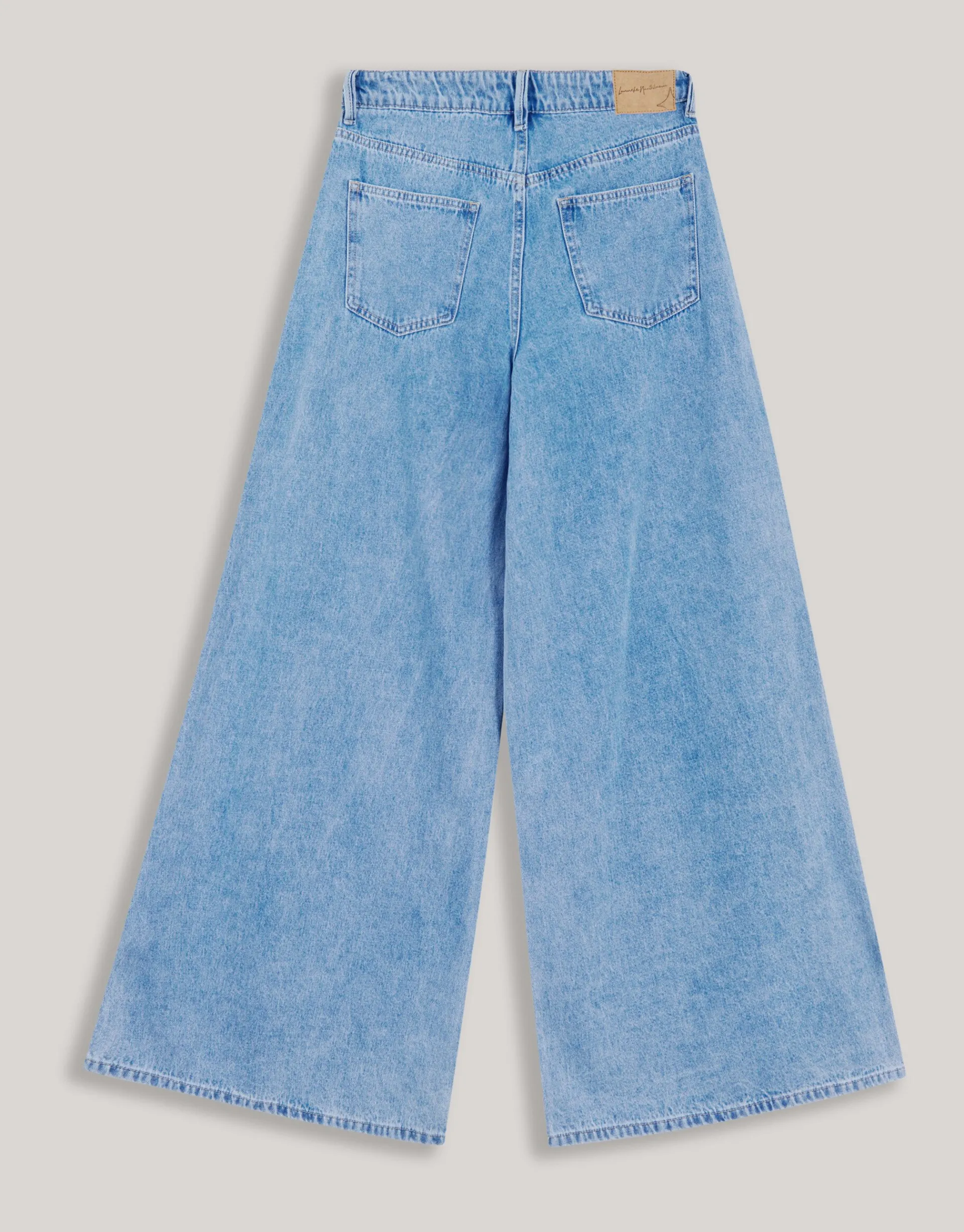 Shoeby Ultra Wide Leg Fit Jeans Blauw By Lonneke<DAMES Jeans