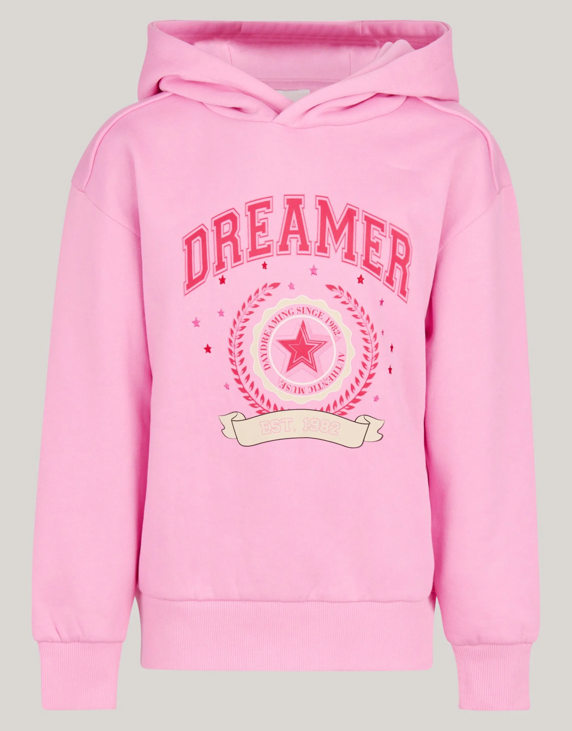 Shoeby Varsity Hoodie Roze< Sweaters En Hoodies