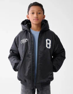Shoeby Varsity Jas Zwart< Jassen