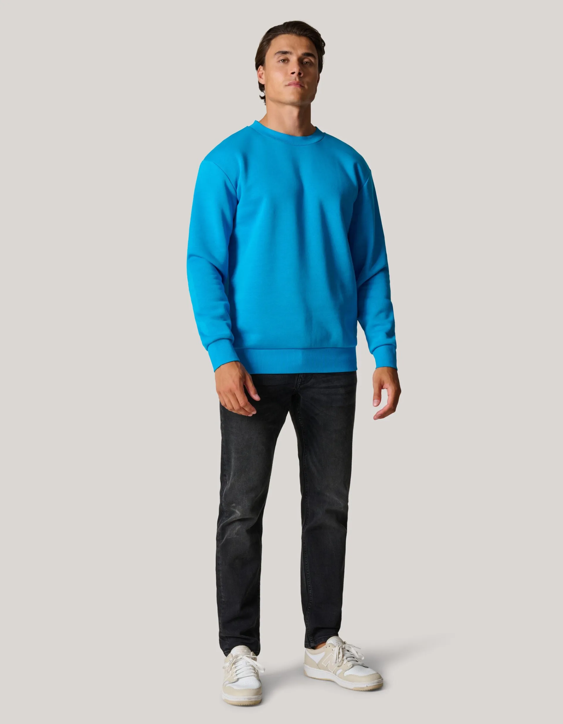 Shoeby Varsity Sweater Blauw<Heren Truien En Sweaters