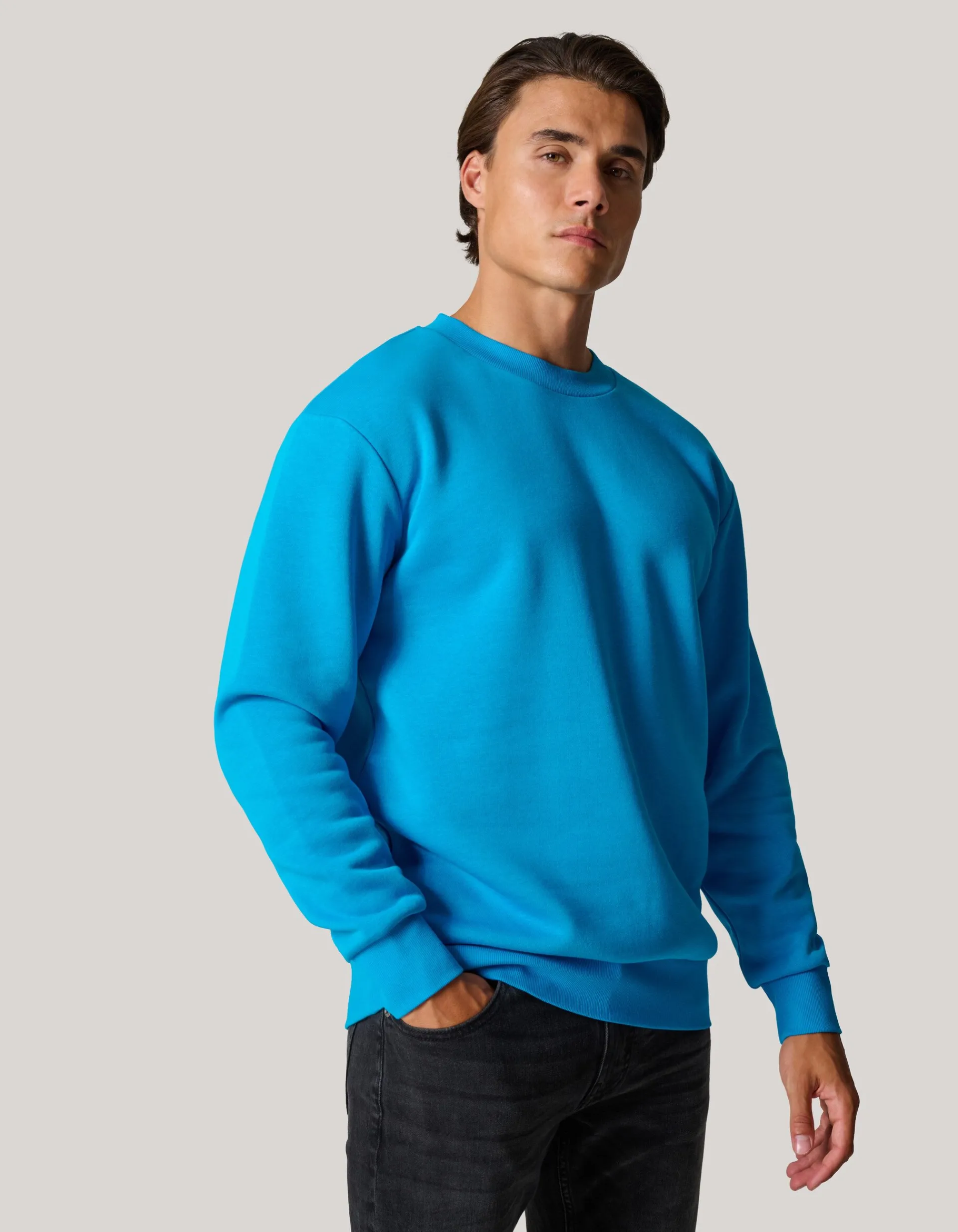 Shoeby Varsity Sweater Blauw<Heren Truien En Sweaters