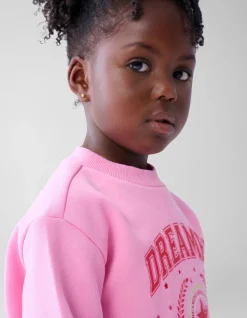 Shoeby Varsity Sweater Roze< Sweaters En Hoodies