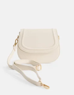 Shoeby Vegan Leren Tas Gebroken Wit<DAMES Tassen