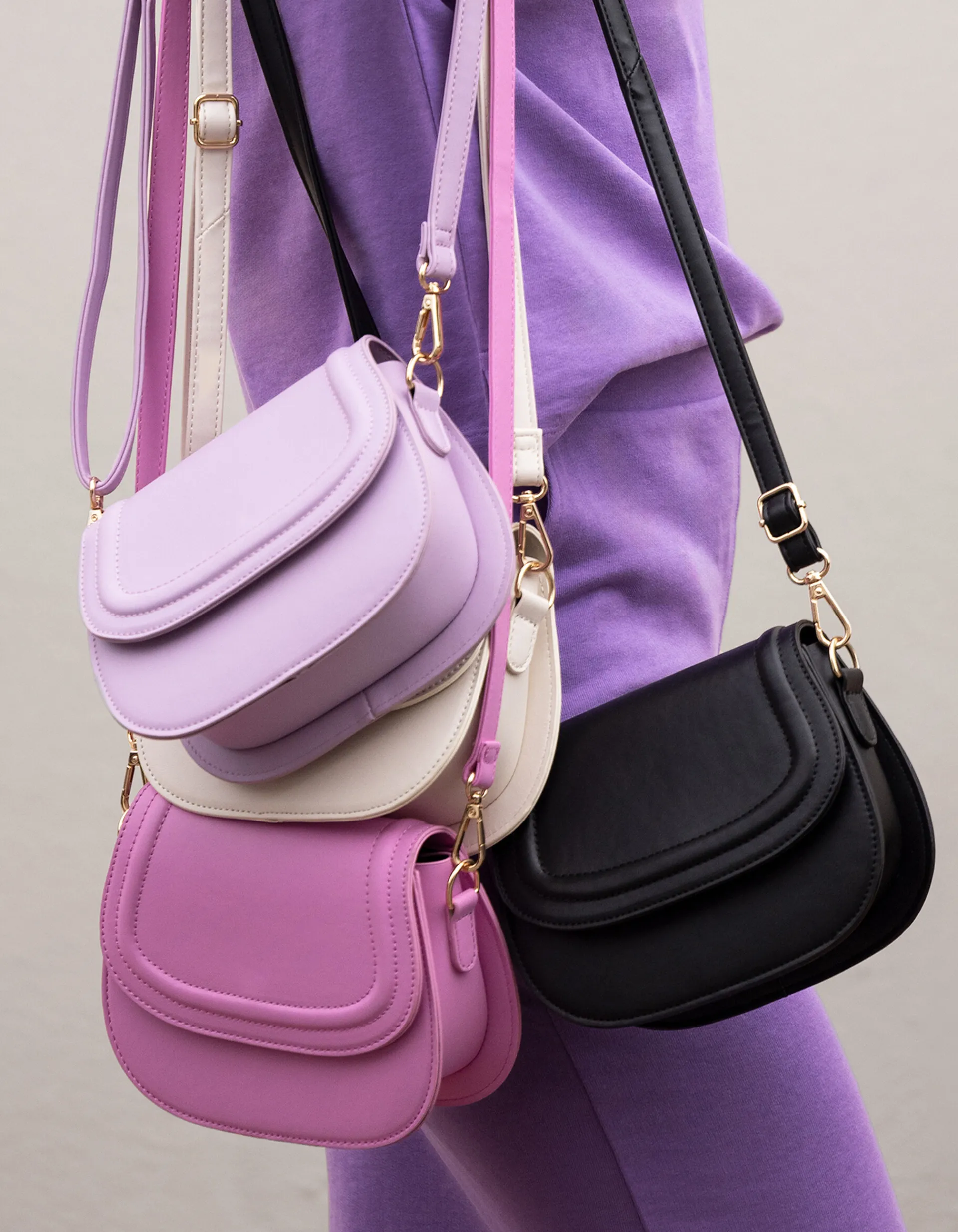 Shoeby Vegan Leren Tas Zwart<DAMES Tassen