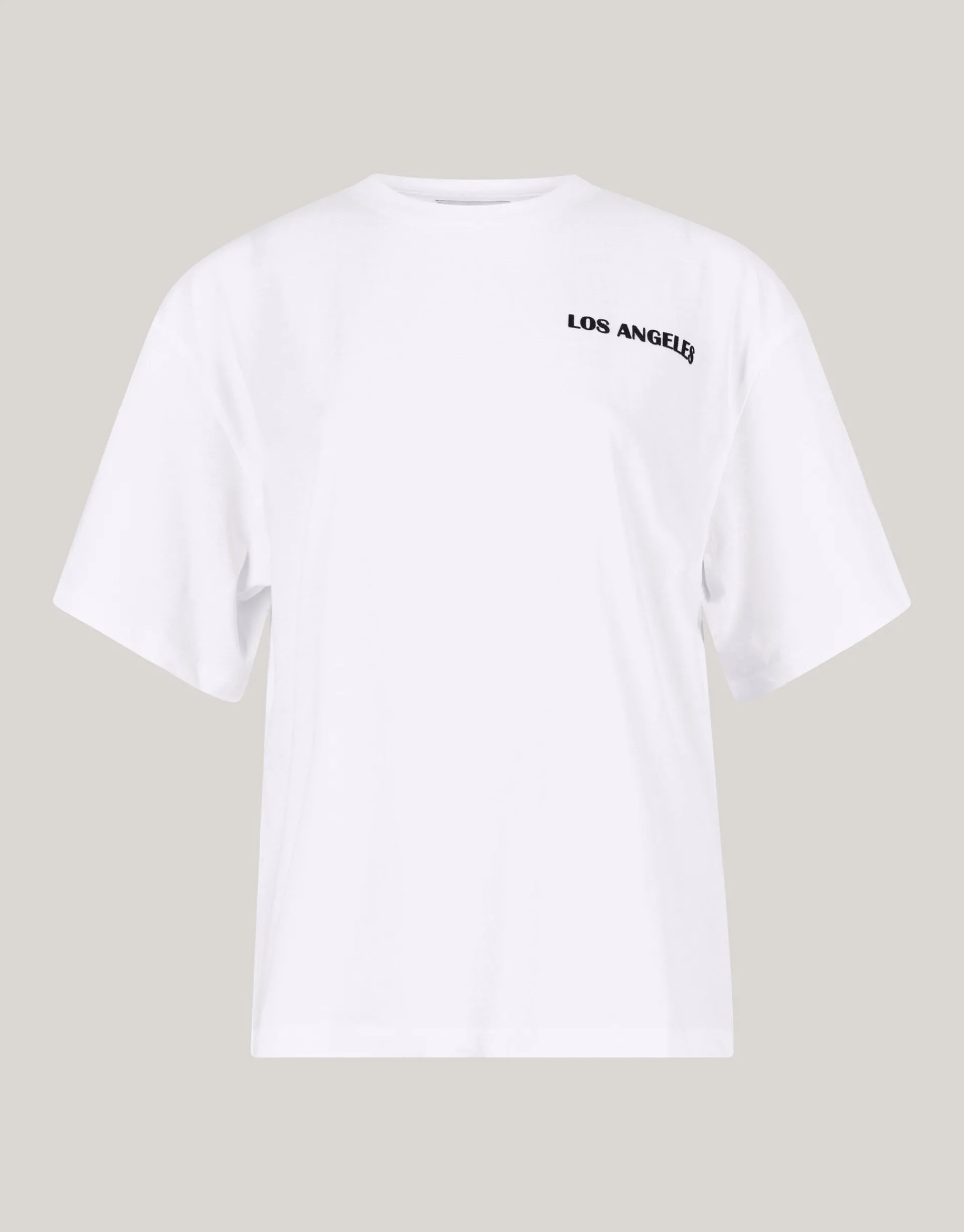 Shoeby Velvet Artwork T-Shirt Wit<DAMES T-Shirts
