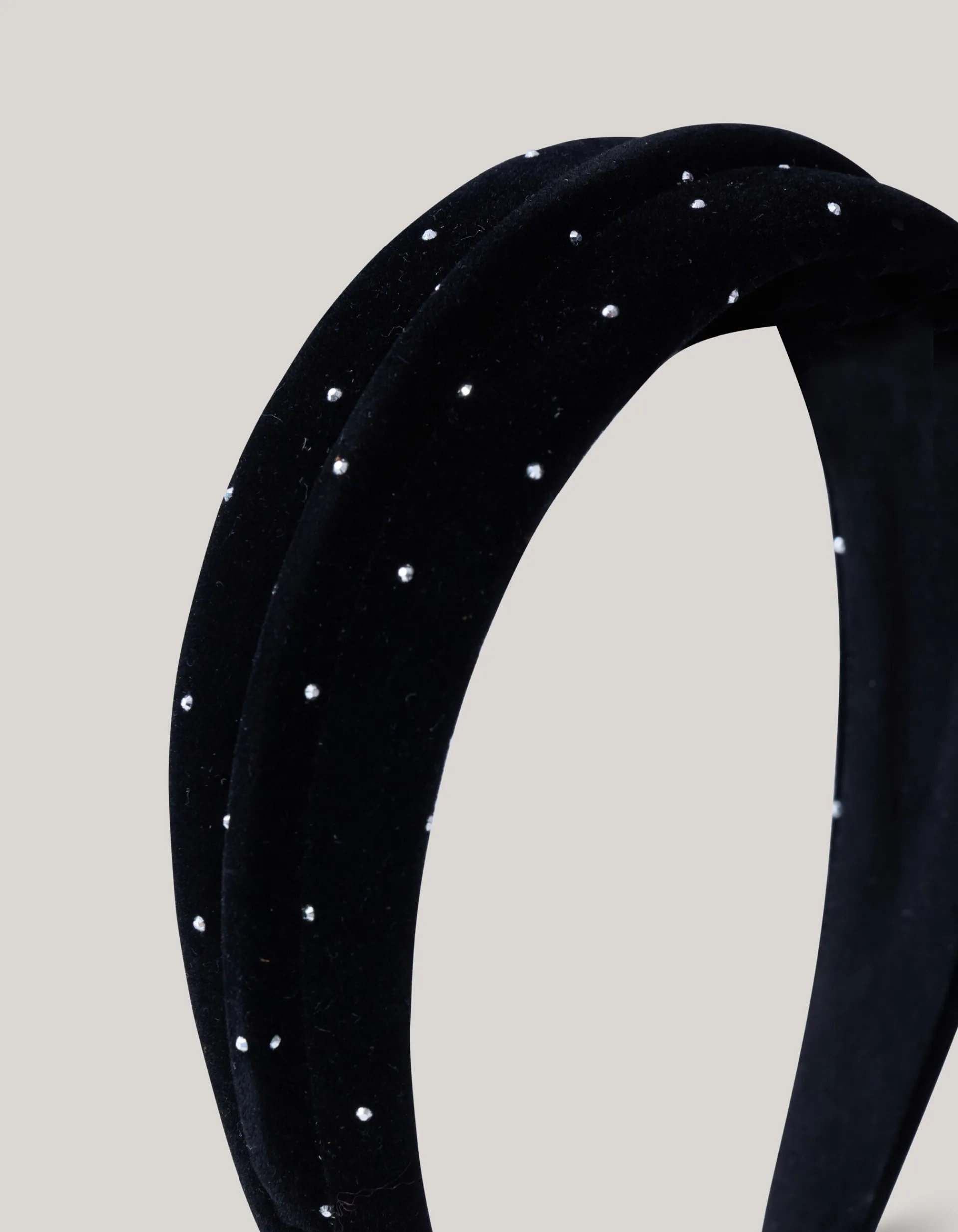 Shoeby Velvet Studs Haarband Zwart<DAMES Haaraccessoires
