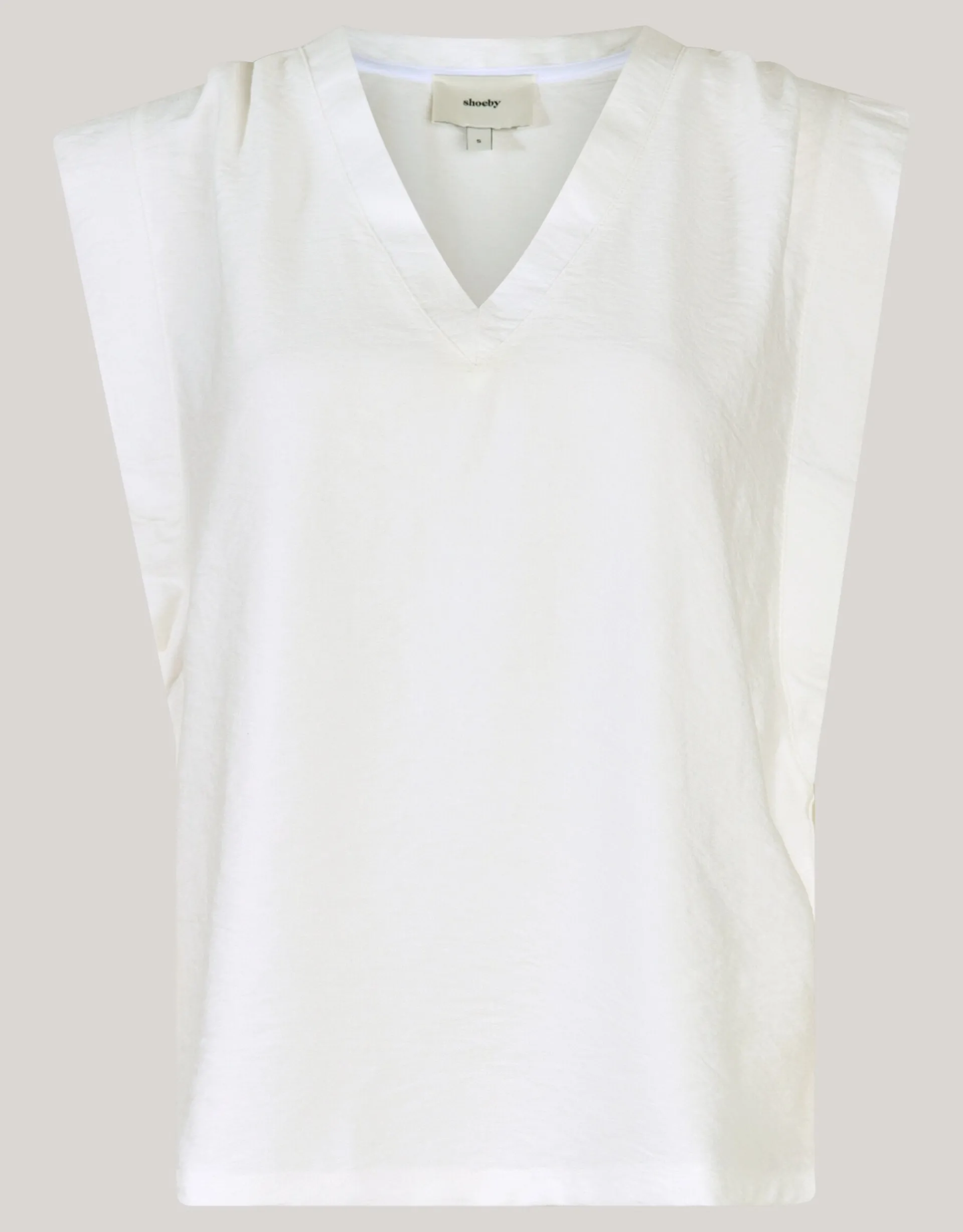 Shoeby V-hals Top Wit<DAMES Tops