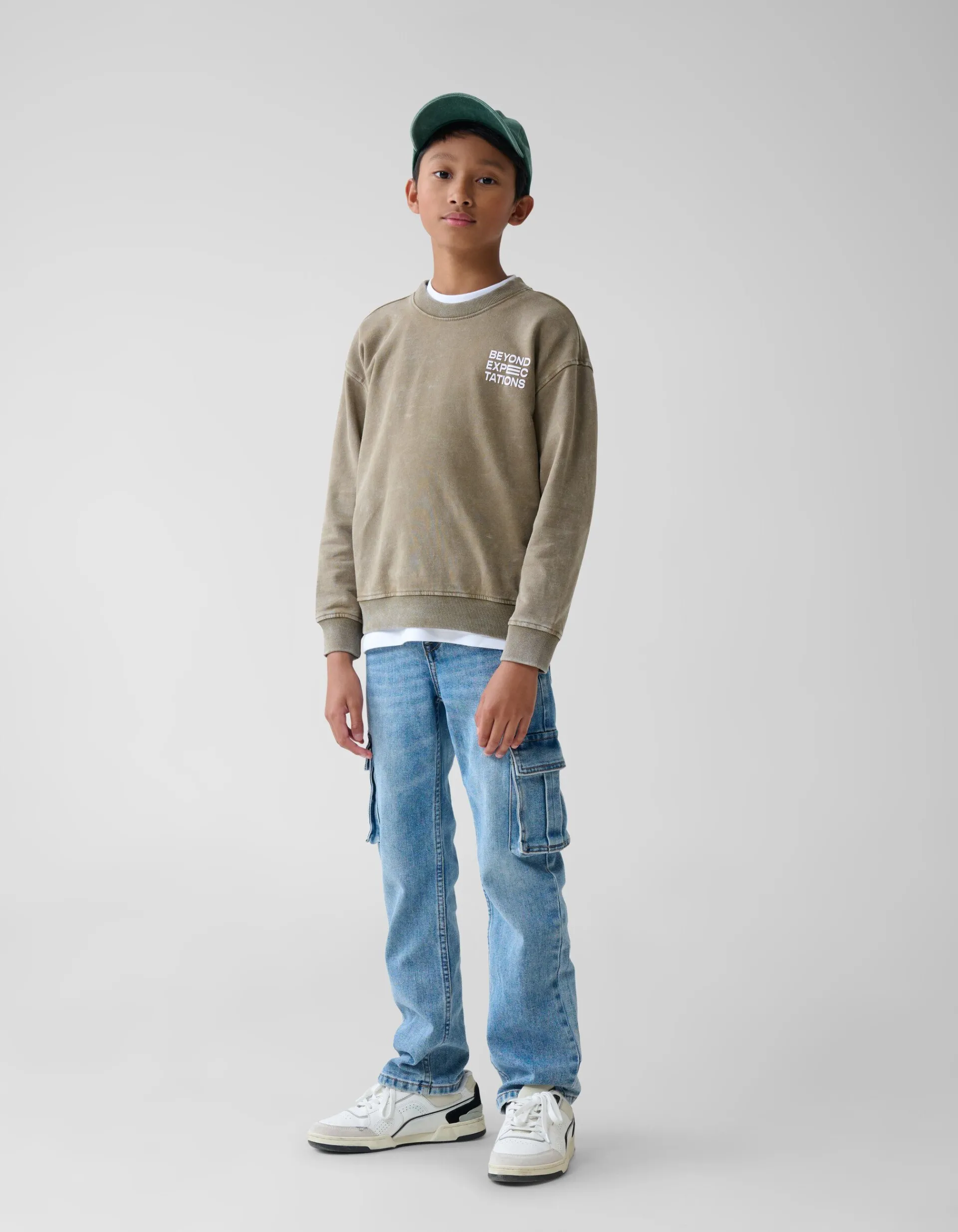 Shoeby Washed Artwork Sweater< Gebreide Truien|Sweaters