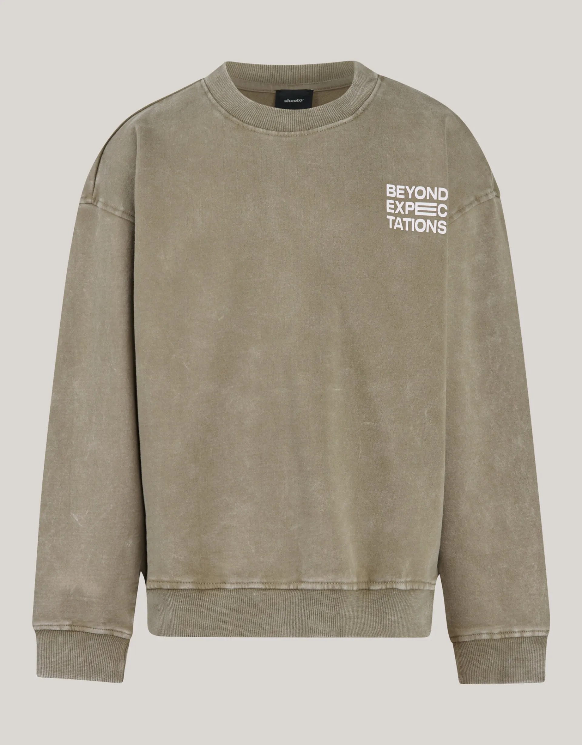 Shoeby Washed Artwork Sweater< Gebreide Truien|Sweaters