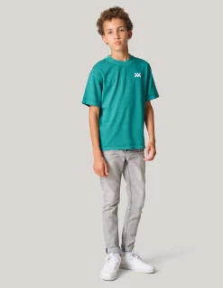 Shoeby Washed Artwork T-shirt Groen< T-Shirts