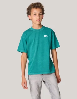 Shoeby Washed Artwork T-shirt Groen< T-Shirts