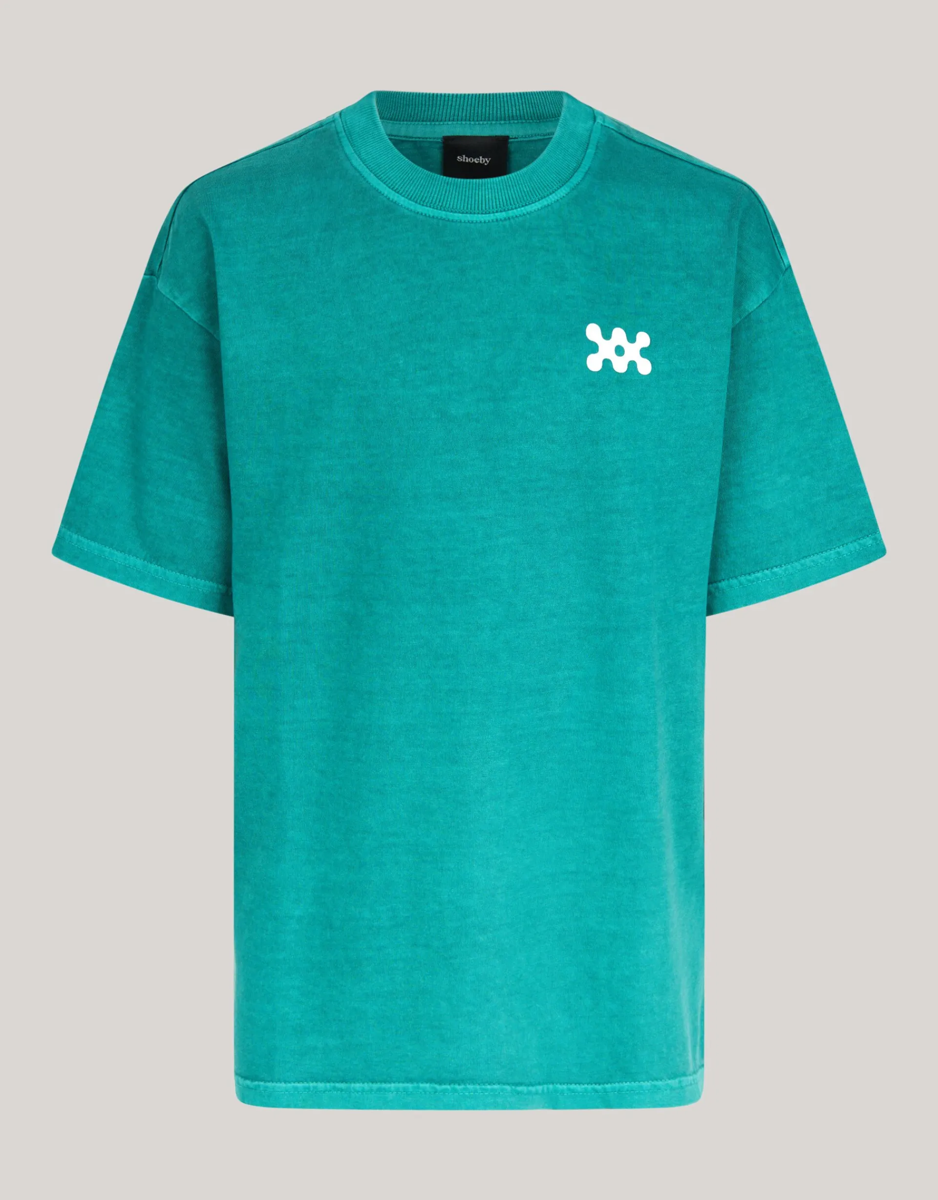 Shoeby Washed Artwork T-shirt Groen< T-Shirts