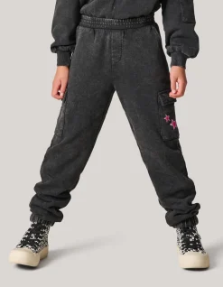 Shoeby Washed Cargo Broek Grijs< Broeken