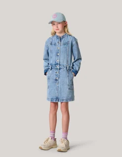 Shoeby Washed Denim Jurk Blauw< Jurken