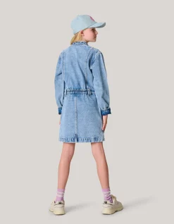 Shoeby Washed Denim Jurk Blauw< Jurken