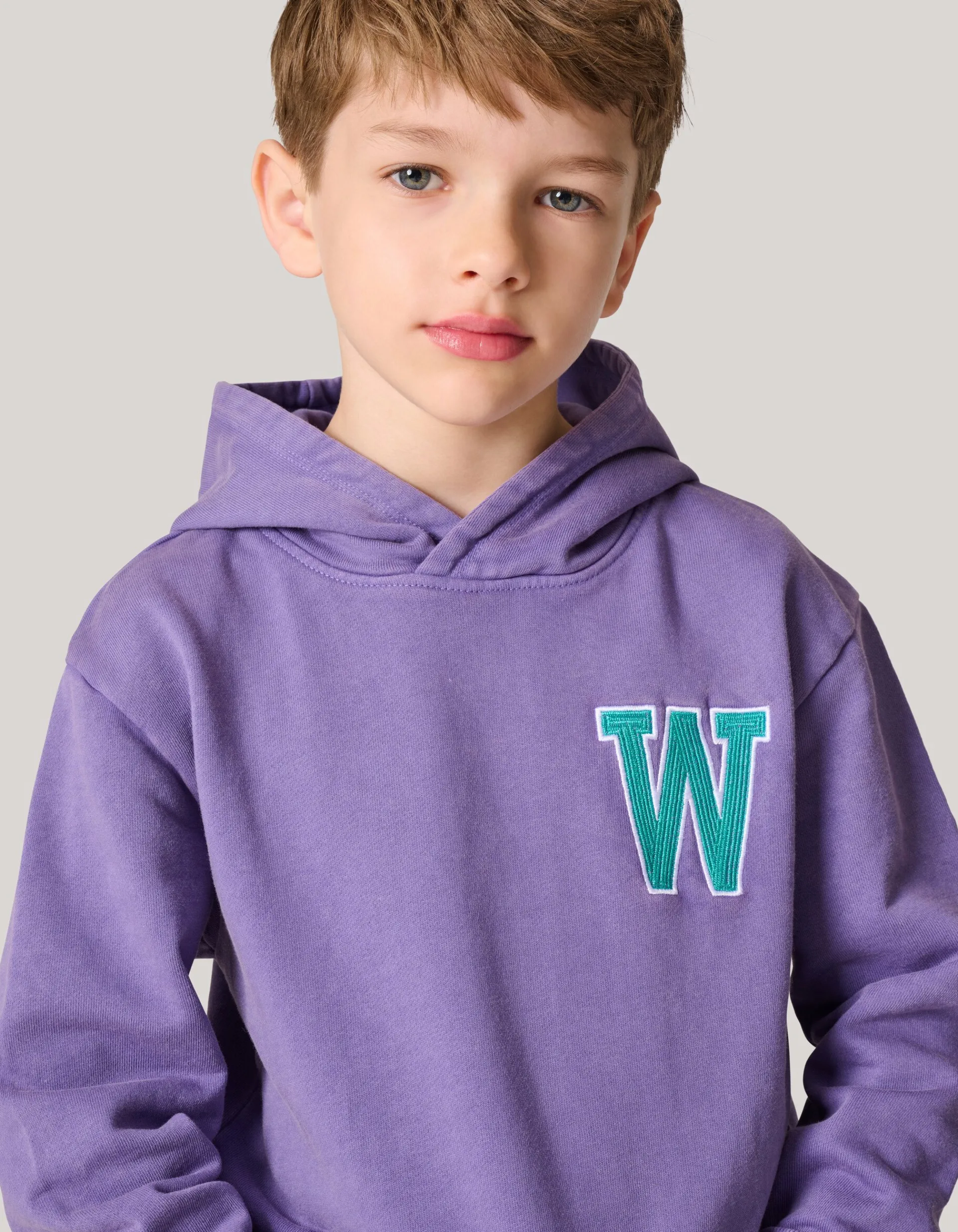 Shoeby Washed Hoodie Paars< Gebreide Truien|Hoodies