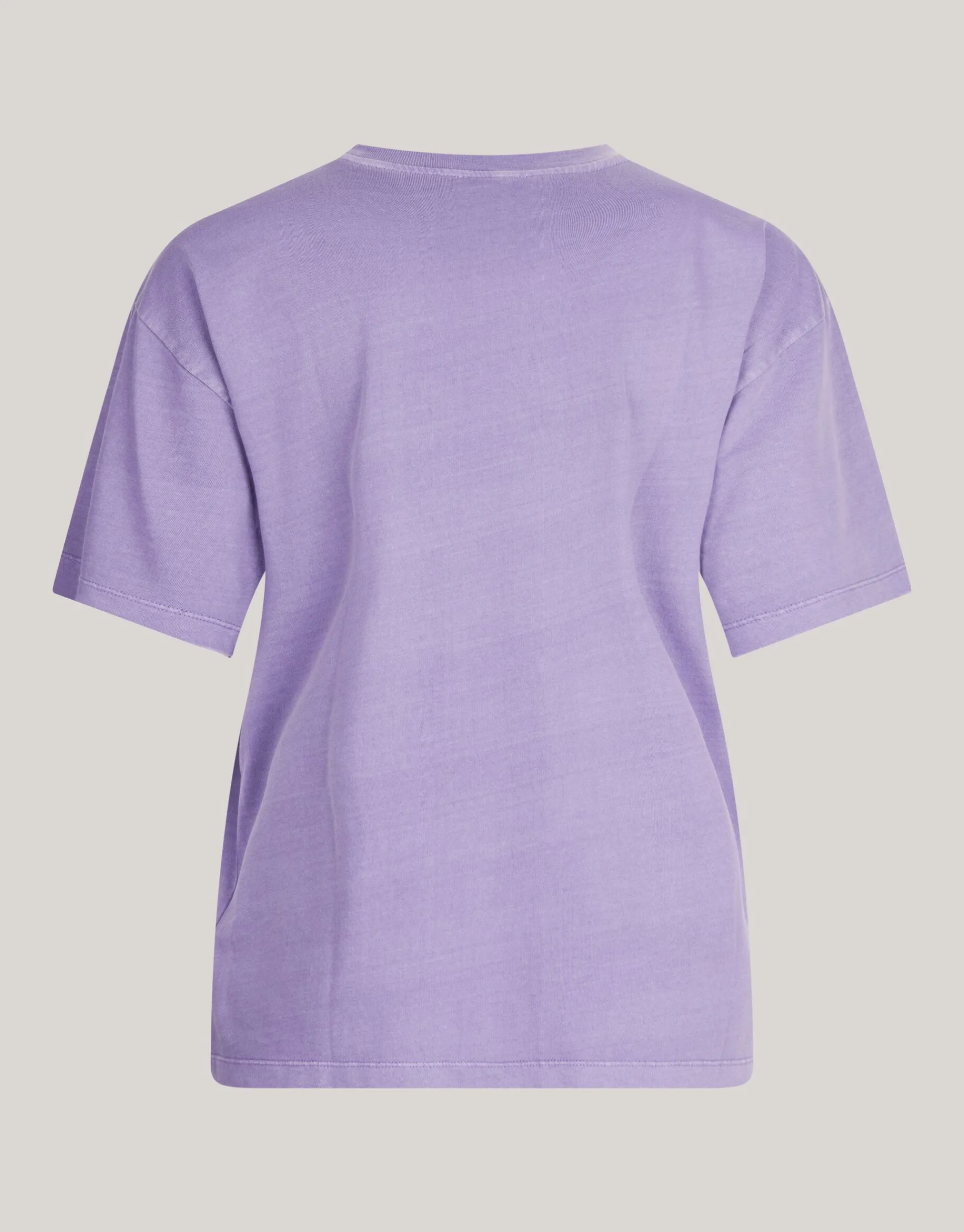 Shoeby Washed Logo T-shirt Paars<DAMES T-Shirts