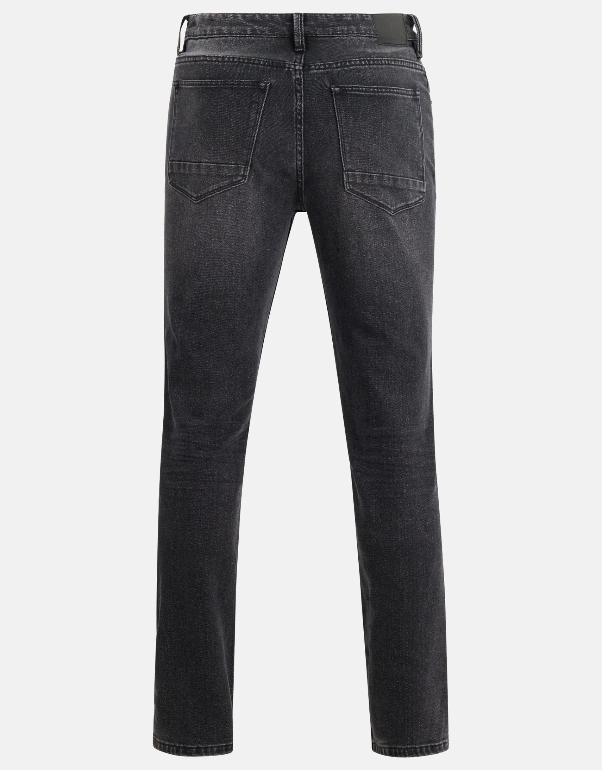 Shoeby Washed Straight Fit Jeans Zwart L34<Heren Jeans