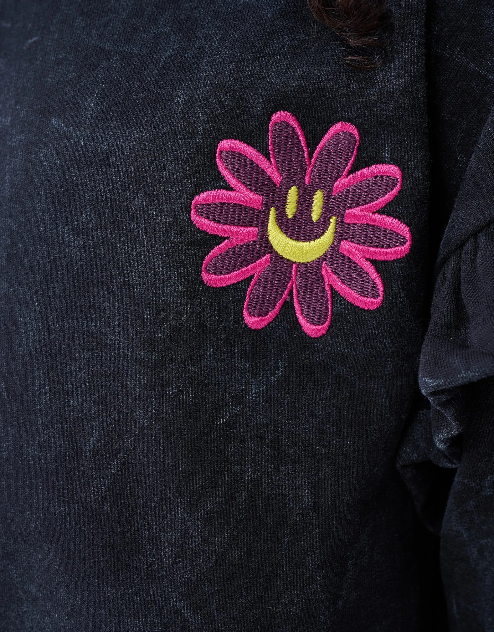 Shoeby Washed Sweater Jurk Donkergrijs< Jurken
