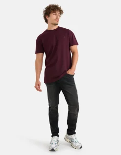Shoeby Washed Tapered Fit Jeans Zwart L32<Heren Jeans