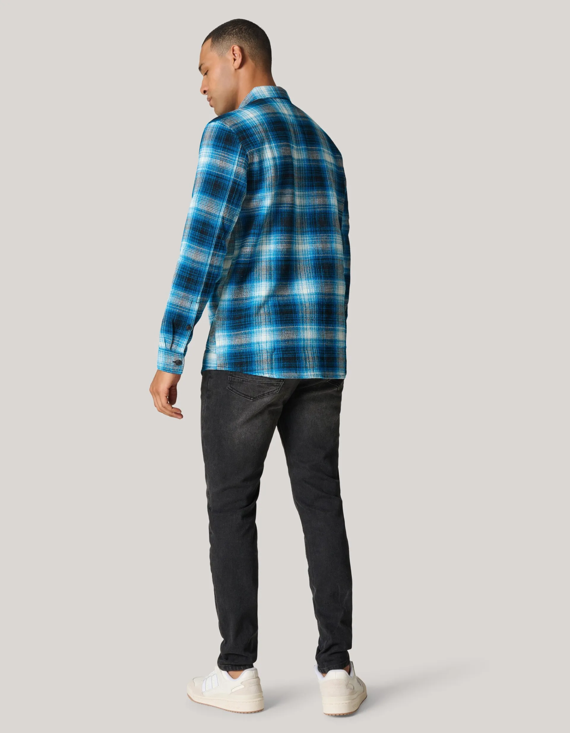 Shoeby Washed Tapered Fit Jeans Zwart L32<Heren Jeans