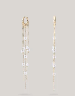 Shoeby Waterval Oorbellen Goud<DAMES Sieraden