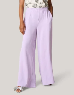 Shoeby Wide Leg Broek Lichtpaars<DAMES Broeken