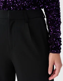 Shoeby Wide Leg Broek Zwart<DAMES Broeken