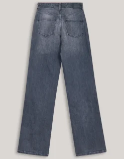 Shoeby Wide Leg Fit Jeans Extra Long Donkergrijs<DAMES Jeans
