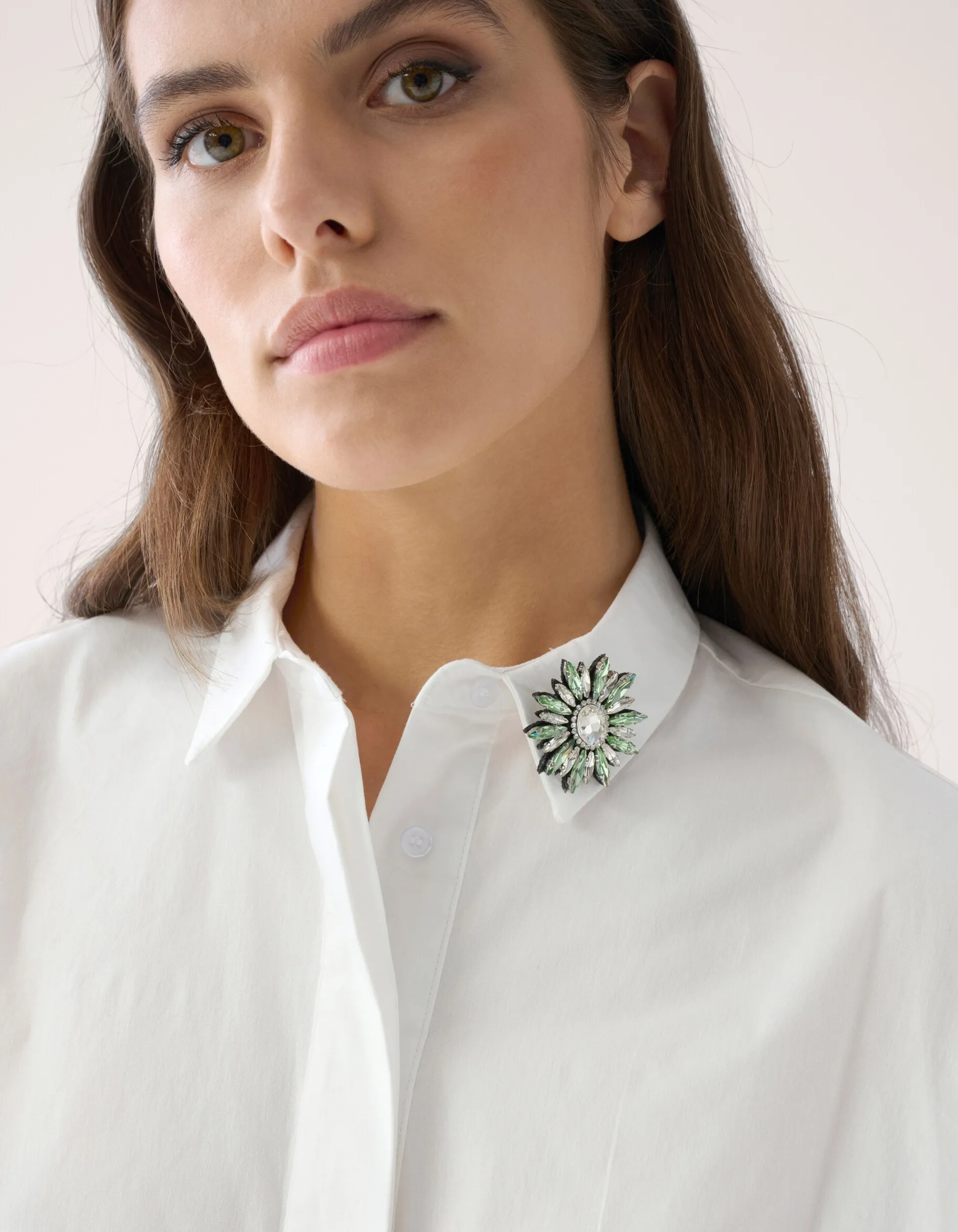 Shoeby Wijde Blouse Wit By Mieke<DAMES Blouses