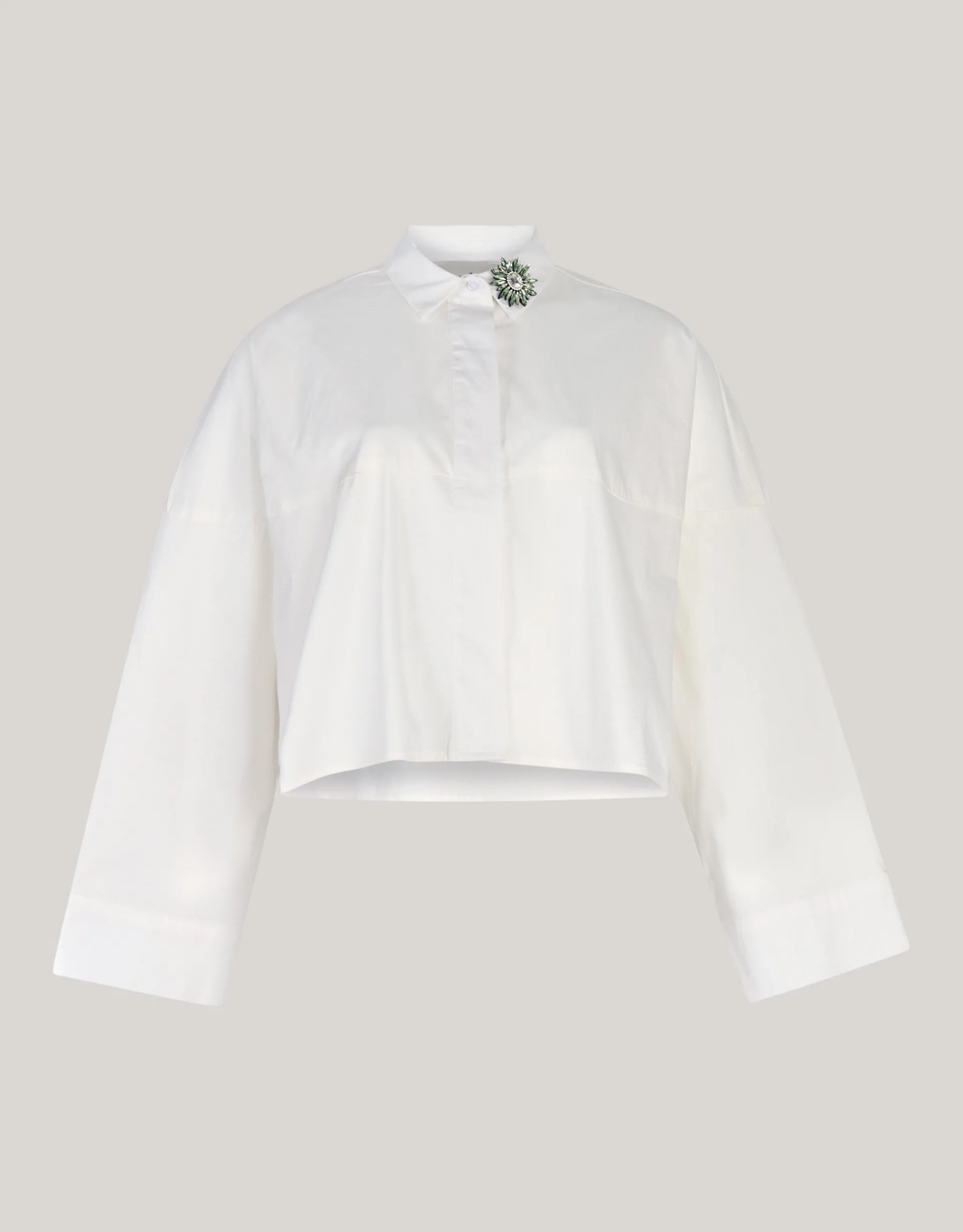 Shoeby Wijde Blouse Wit By Mieke<DAMES Blouses