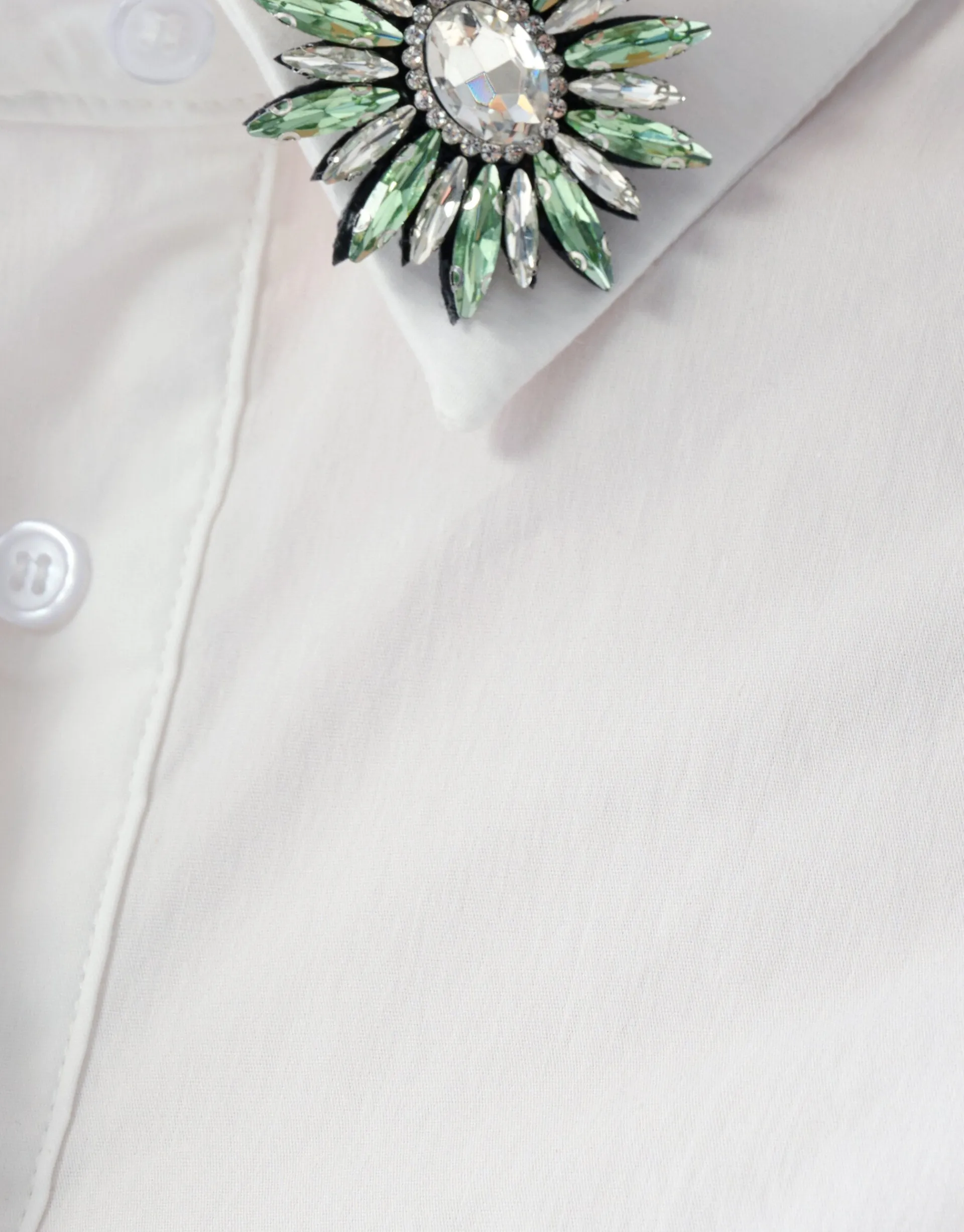 Shoeby Wijde Blouse Wit By Mieke<DAMES Blouses