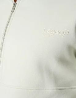 Shoeby Zipper Sweater Lichtgrijs<Heren Truien En Sweaters
